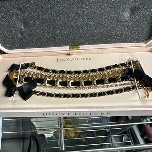 Vintage Original | Juicy Couture Gold and Black Bracelet